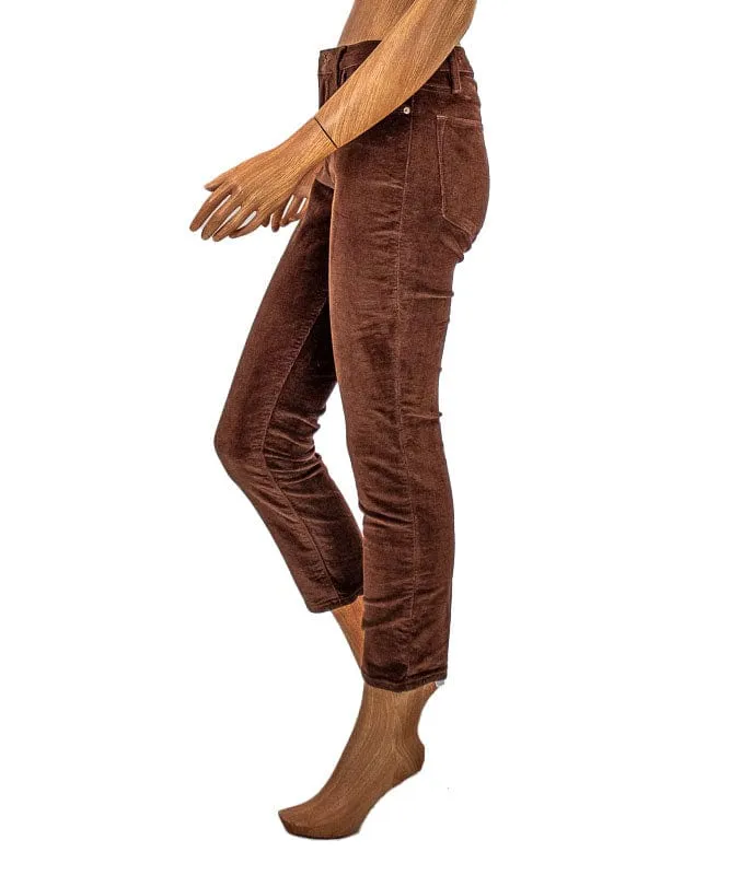 "Le High Straight" Corduroy Pants