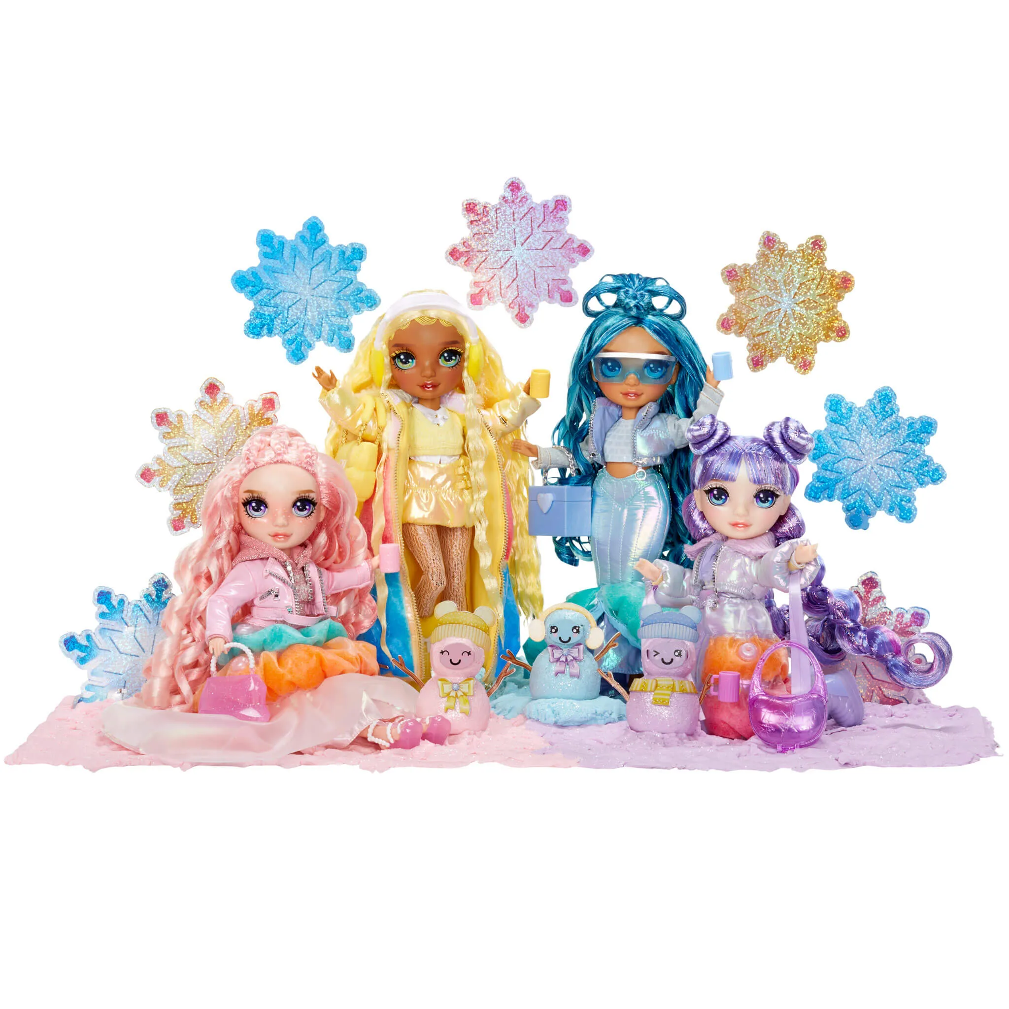 Rainbow High Winter Wonderland Sunny - Yellow 11” Fashion Doll with a Magic Snow Outfit