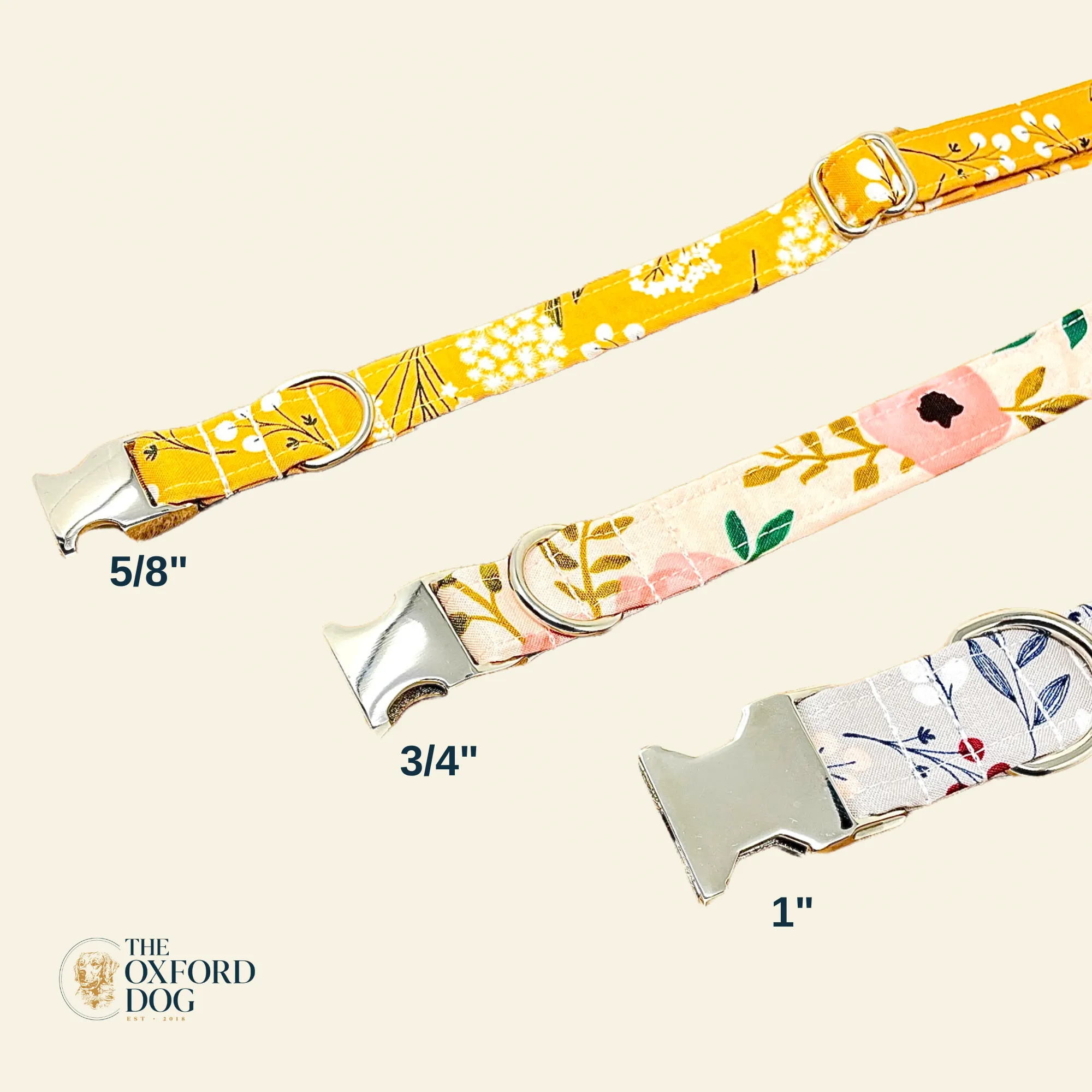 Sage Leafy Vines | Collar and Leash Set