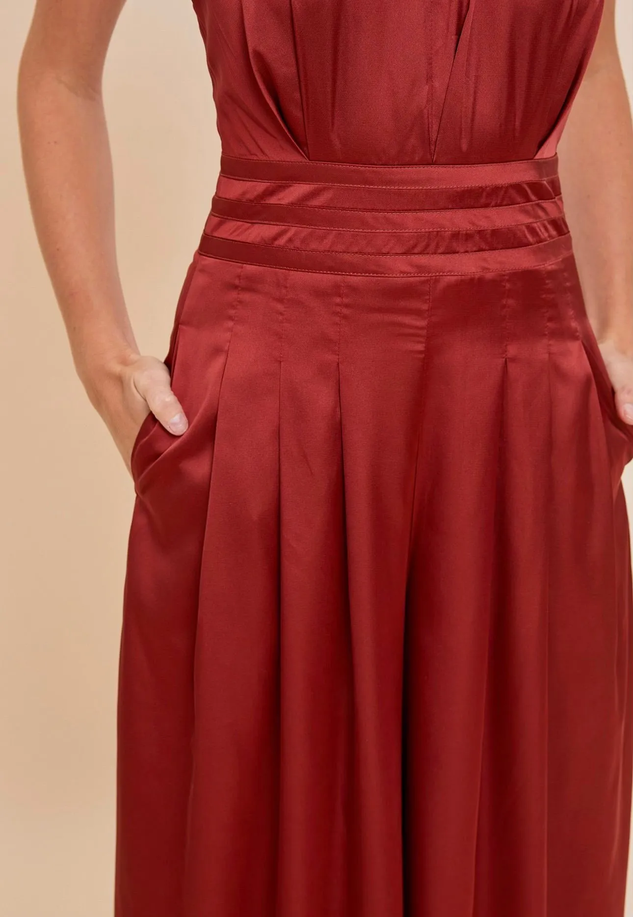 Serena Halter Neck Jumpsuit