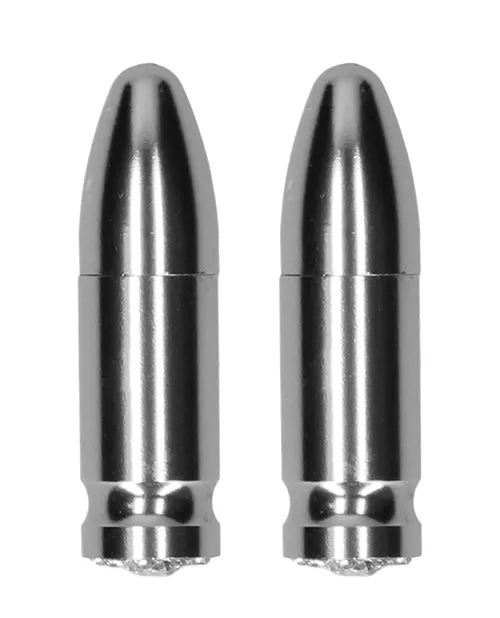 Shots Ouch Bullet Magnetic Nipple Clamps