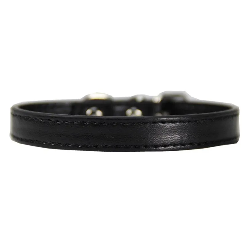 Small Leather Cat Collar