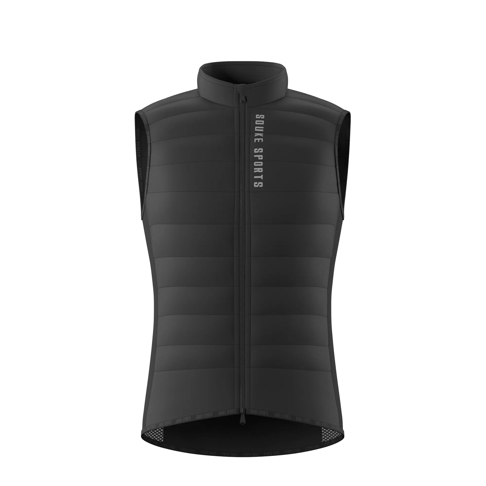 Souke-Sports Unisex Down Gilet CV2301-Black
