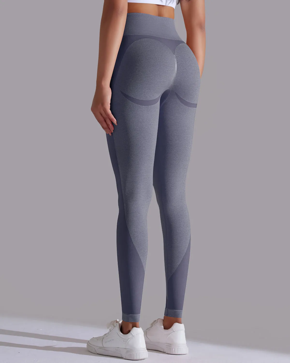 Stella Seamless Leggings - Ash Plum