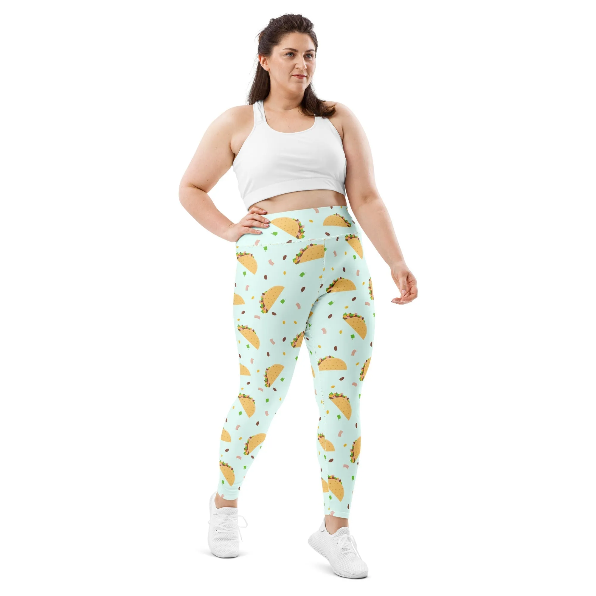 Tacos Plus Size Leggings