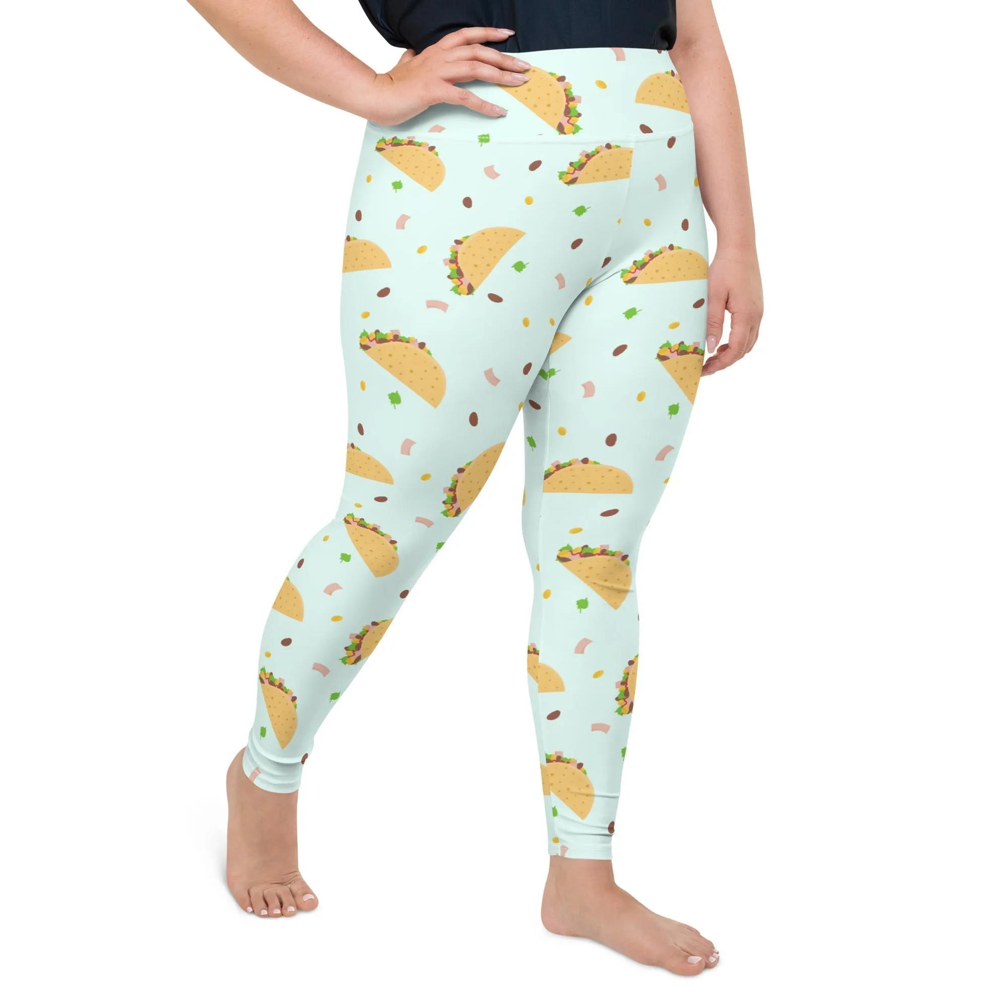 Tacos Plus Size Leggings