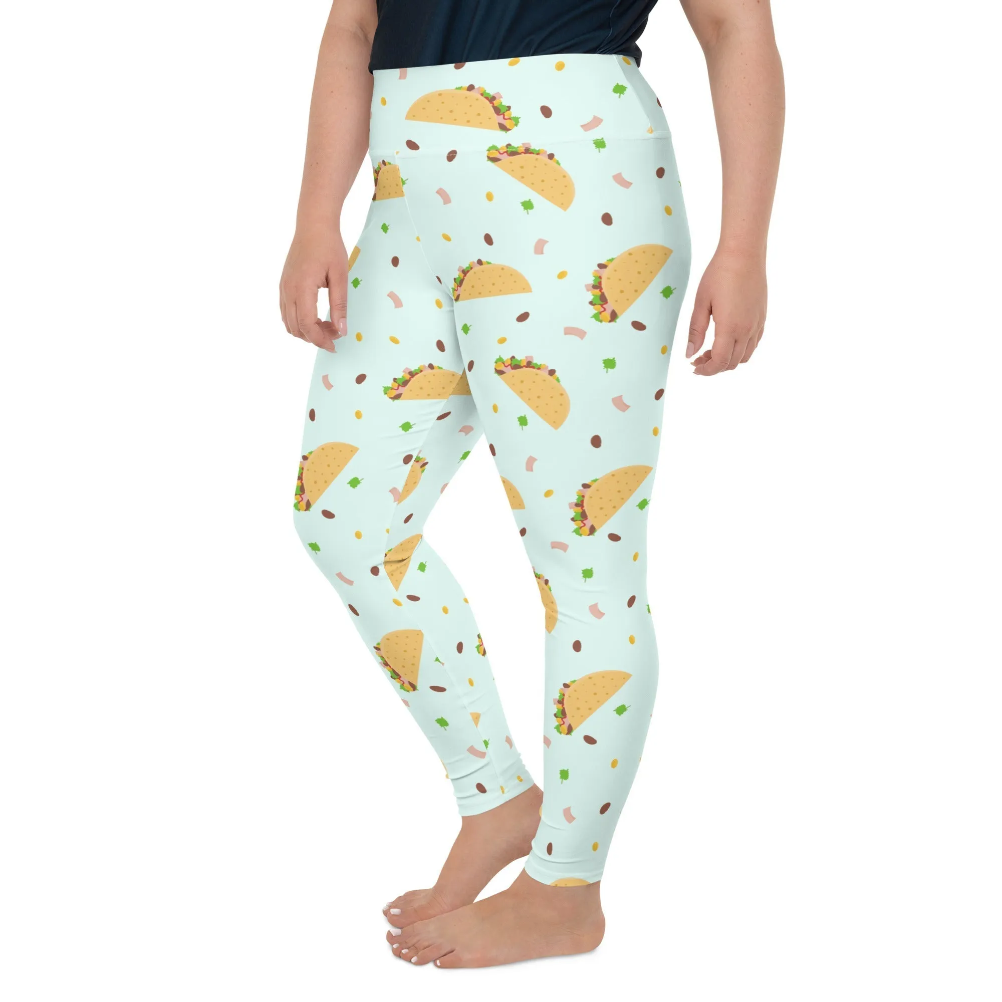 Tacos Plus Size Leggings