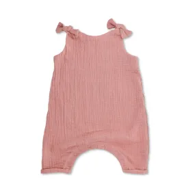 Terra Cotta Muslin Overall