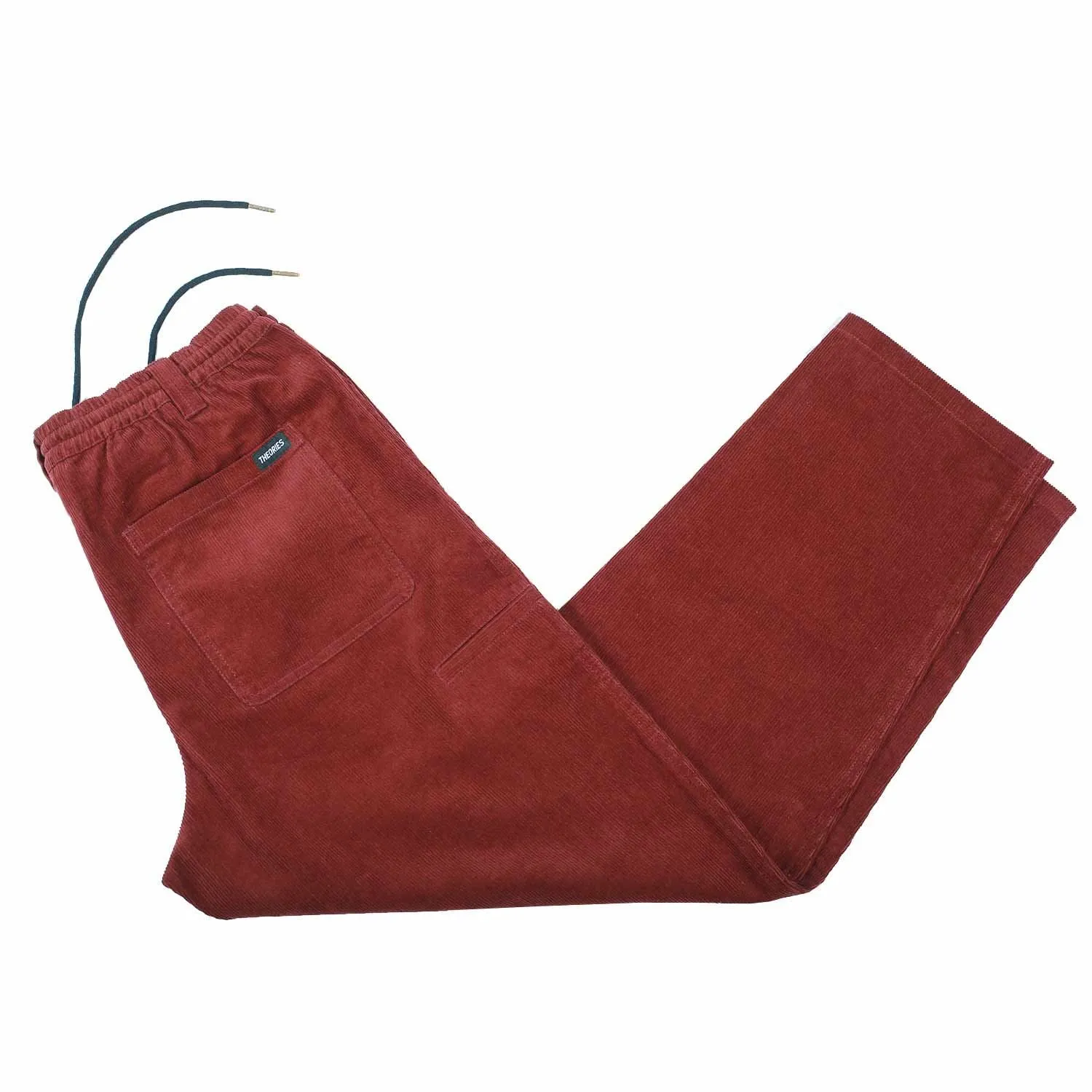 Theories Of Atlantis Stamp Lounge Pants Corduroy Burgundy