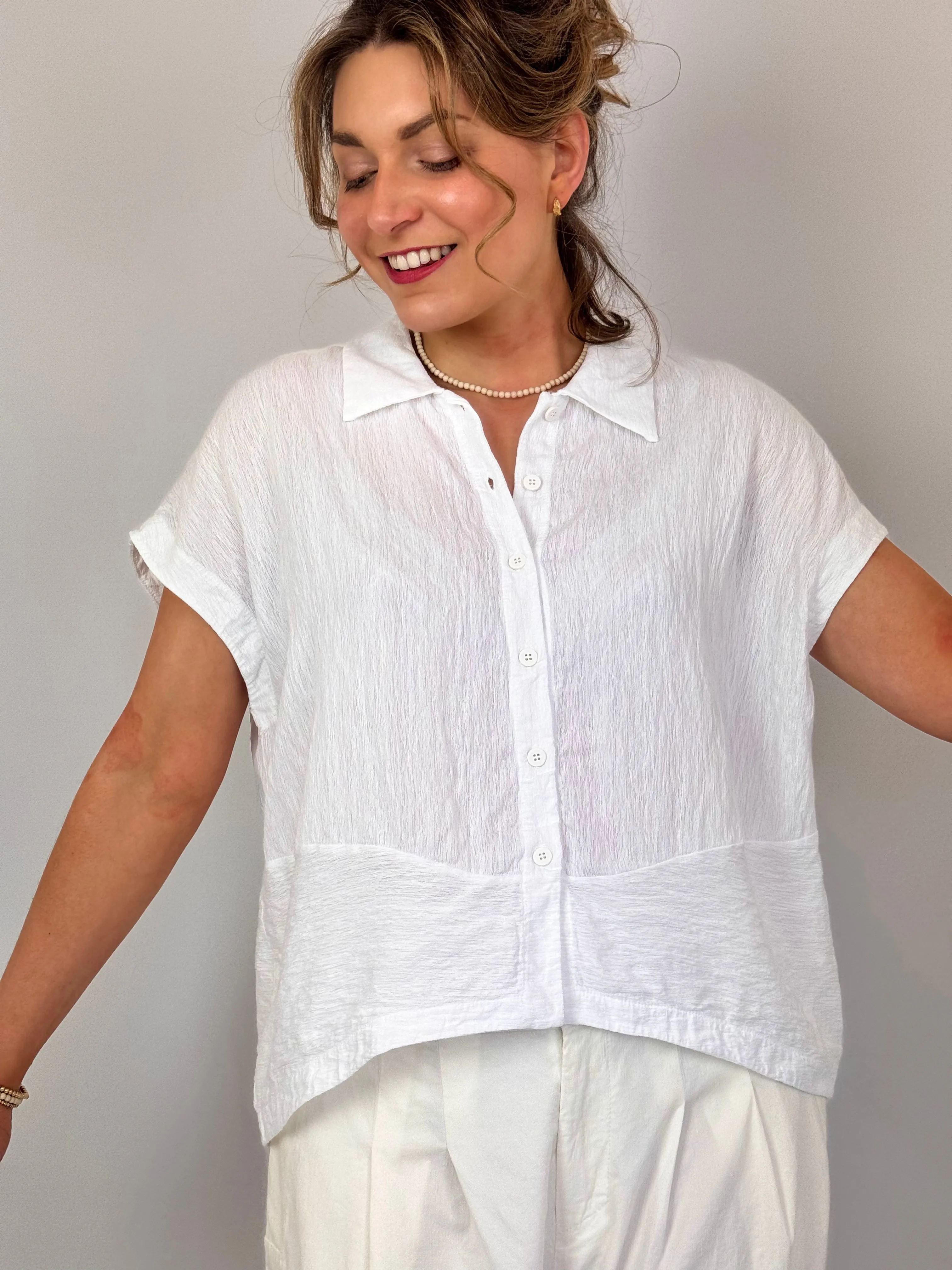Transit Par-Such R272 Shirt White