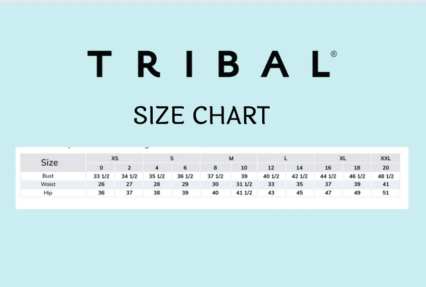 Tribal Reversible Pull On Pant