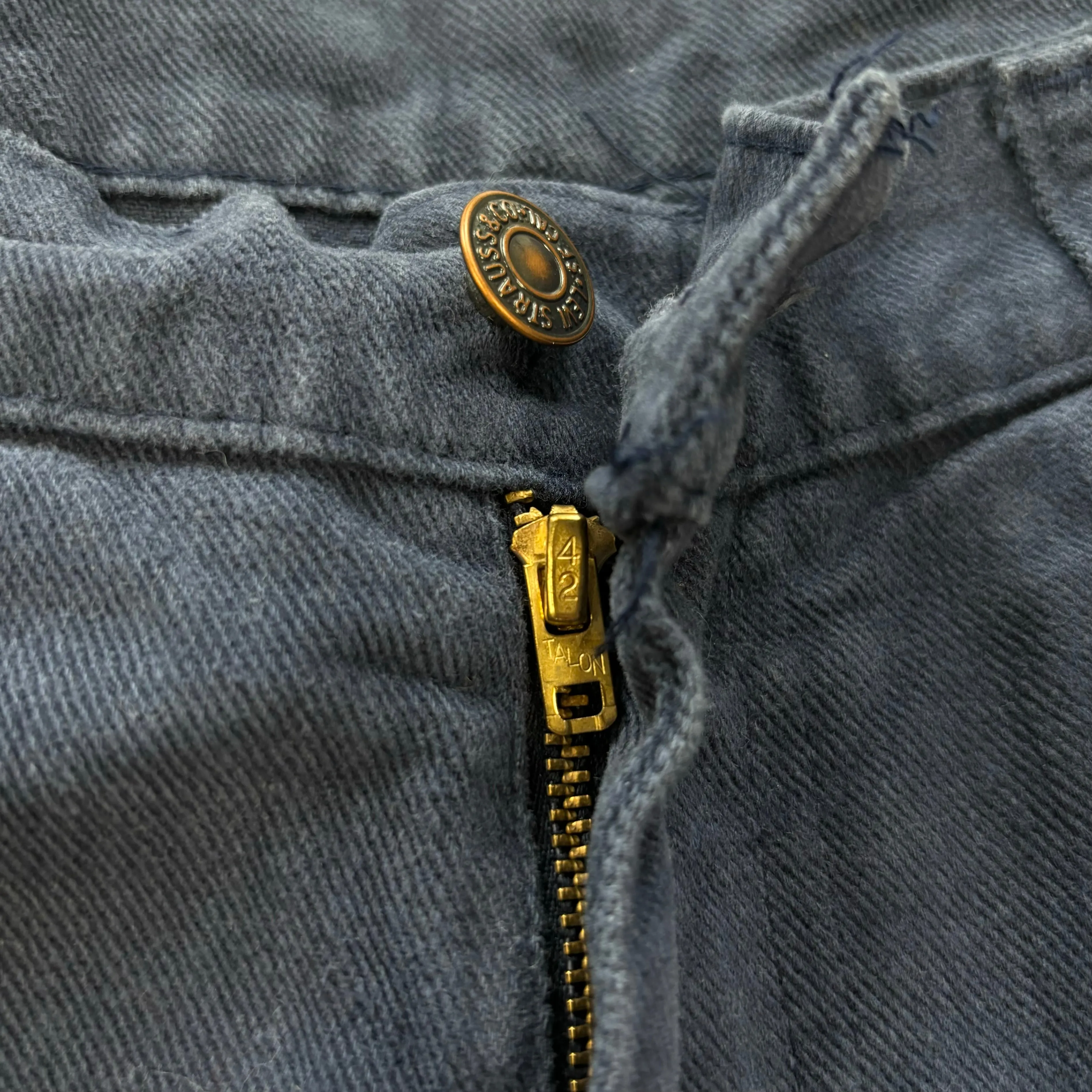 Vintage 70's Levis Flared Navy Pants