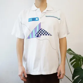 Vintage polo tennis shirt size M L