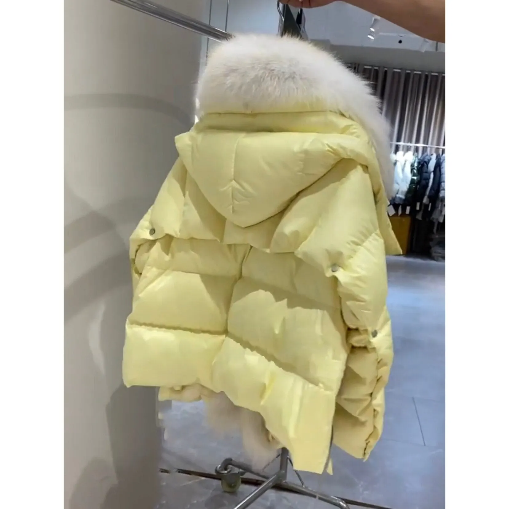 Warm Hooded Coat